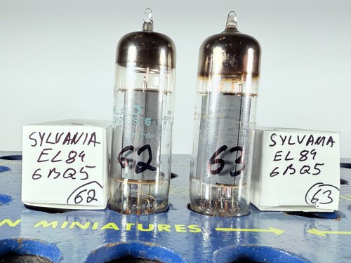 Coppia sylvania el84 - el84, 6bq5