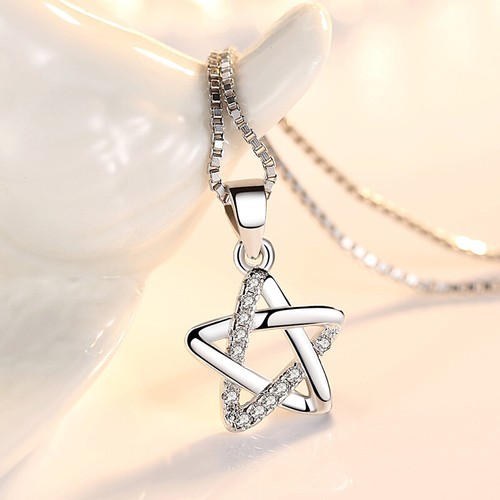 Collana catena ciondolo stella