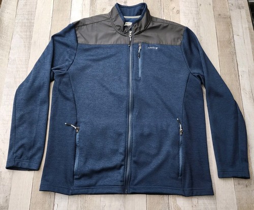 Orvis full zip fleece jacket - full,