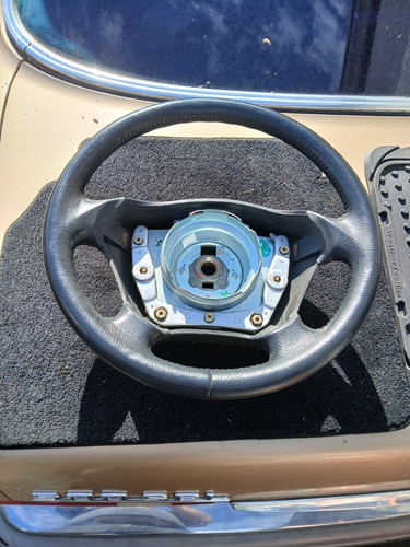 Volante pelle grigio orione - in,