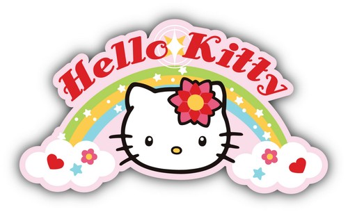Adesivo hello kitty - hello,