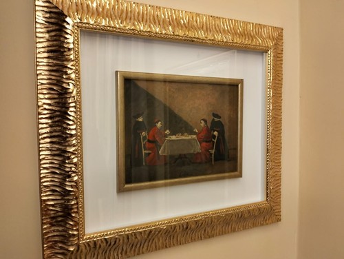 Quadro olio tela - tela, nino