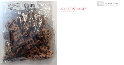 Coppia pastiglie freno - ,