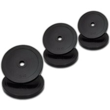 Paracolpi Olimpici Disco Gomma Piastre Pesi Bilanciere 2" Crossfit Palestra 120kg Set