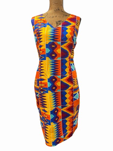 Abito donna multicolore stile