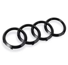 Logo Audi  Nero Lucido