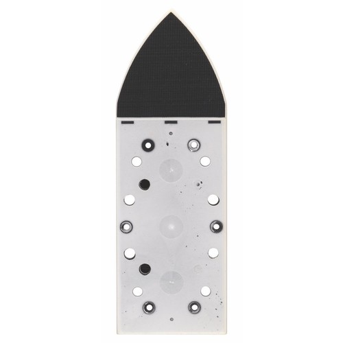 Placa alargada triangular