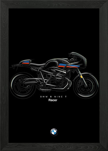 Bmw nine poster arte - bmw,