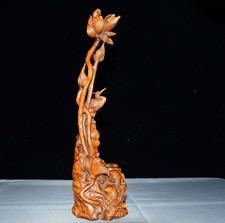 Statua statuina in legno