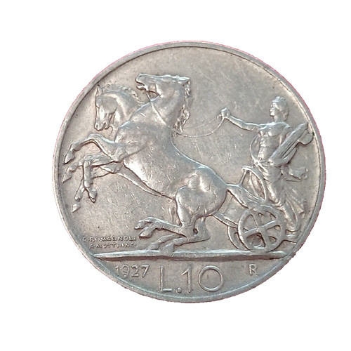 Regno italia moneta lire - moneta, 10