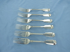 UN ANTICO SET DI SEI FORCHETTE