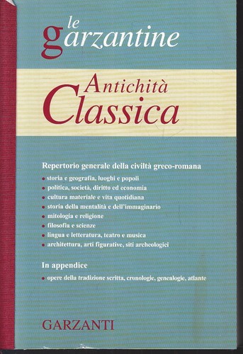 Garzantine antichita - le,