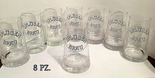 8 VECCHI BICCHIERI BIRRA