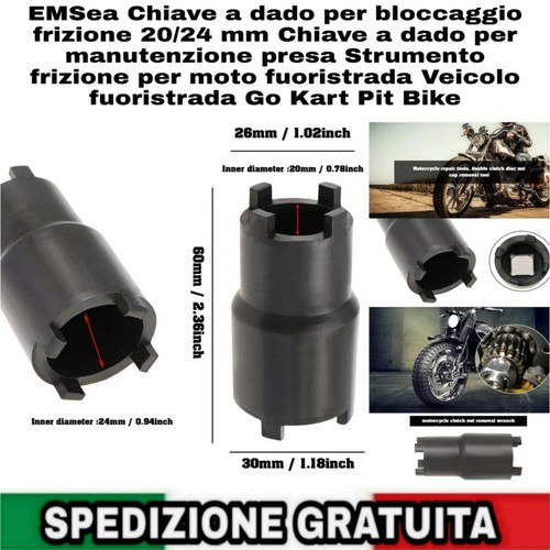 Chiave dado bloccaggio - chiave,