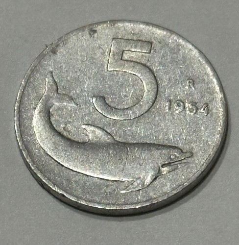 Moneta lire italiane del - moneta,