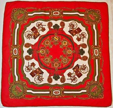 Sciarpa vintage autentica - vintage, arte