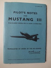 Pilot's Notes for Mustang III
