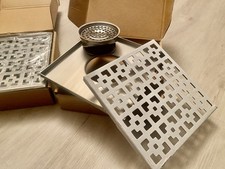 SCARICO A PAVIMENTO QUADRATO