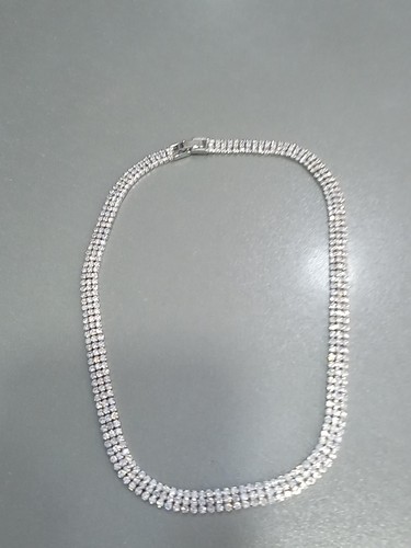 T592 collana girocollo acciaio - t592,