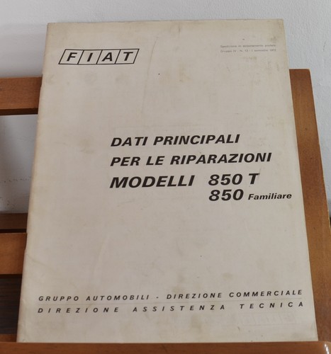 Fiat dati principali - principali, per