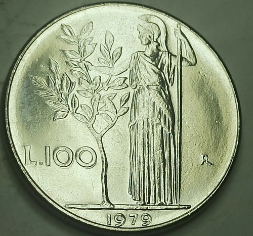 100 lire 1979 - fdc, sdoppiamento