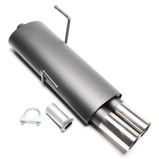 Scarico sportivo 2x76mm