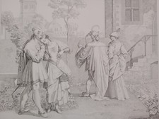 stampe antiche del Faust di