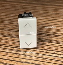 Commutatore INTERBLOCCATO 1-0-2 per Tapparelle  16A Compatibile BTICINO MATIX