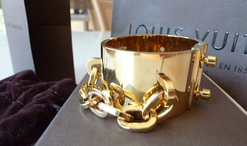 Bracciale catena louis vuitton - bracciale,