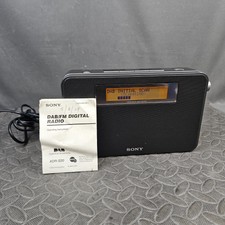 Sony XDR-S20 DAB FM radio