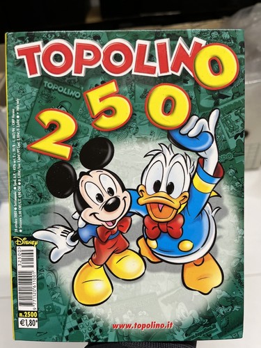 Topolino 2500 cartonato - n.2500,,