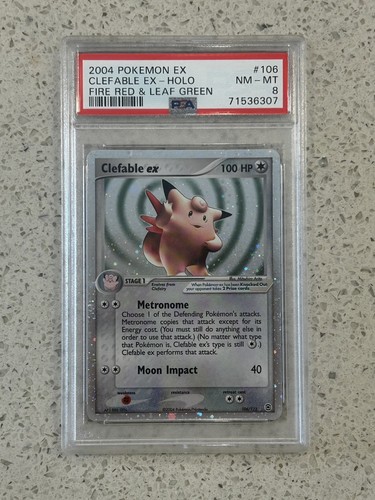 Psa clefable 106 - 8, ex