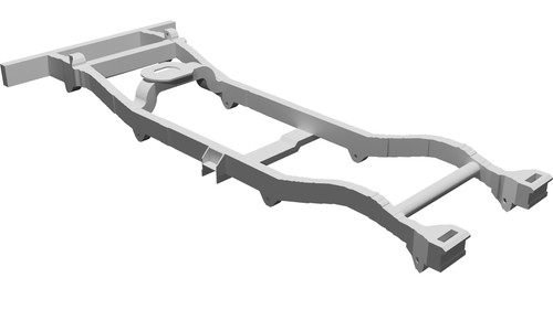 Telaio base per modello jeep - base,