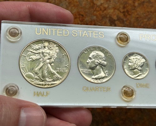 1940 proof set capital - us,
