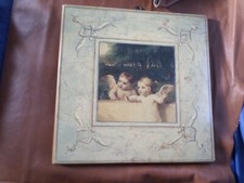 vecchio antico quadro a stampa