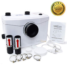 TRITURATORE MACERATORE WC SCARICO SANITARIO BAGNO LAVANDINO DOCCIA VASCA 600WATT