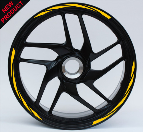 Adesivi ruote moto strisce