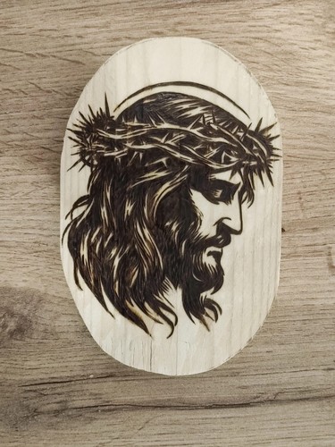 Quadro religioso volto - religioso,