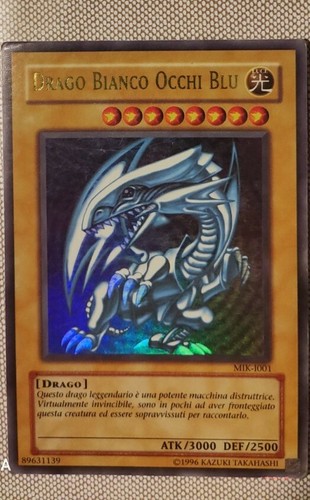 Carta drago bianco - yu, oh