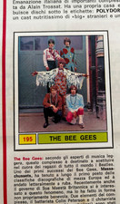 FIGURINA N.195 THE BEE GEES CANTANTI 69 1969 PANINI OTTIMA DA RECUPERO