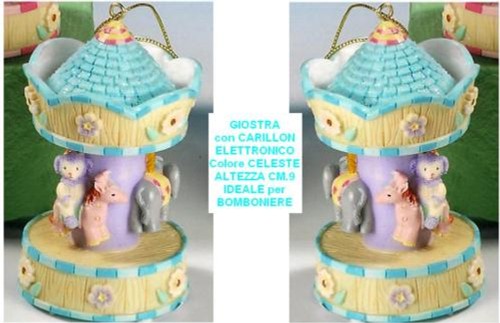 Bomboniera giostra giostrina - bomboniera,