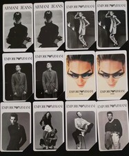 Schede Telefoniche Nr 12 G. "Emporio ARMANI" Tutte Diverse.