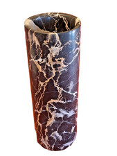 Vaso marmo di Carrara, nero