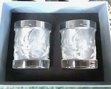 Lalique Hirondelles Bird Pair