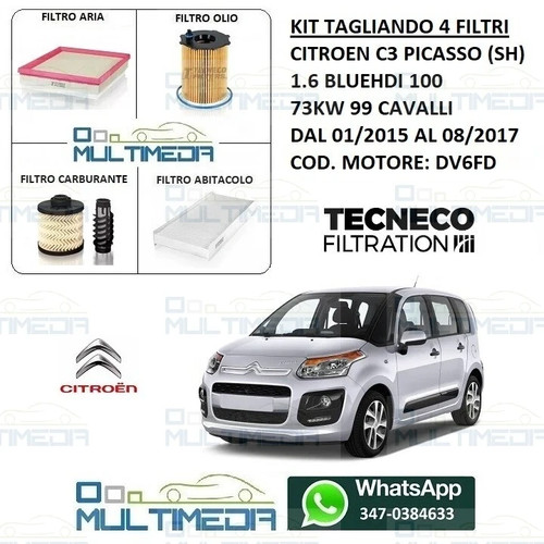 Tagliando filtri tecneco - tagliando, 4
