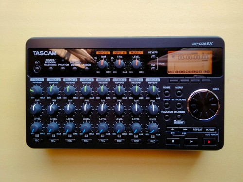 Tascam 008ex tracce - dp-008ex,