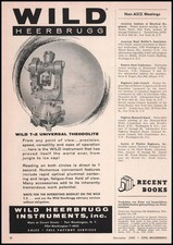 1955 Wild Heerbrugg Strumenti