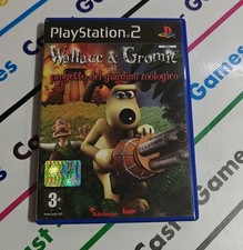 PS2 WALLACE E GROMIT PROGETTO GIARDINO ZOOLOGICO PLAYSTATION 2 ITALIANO 