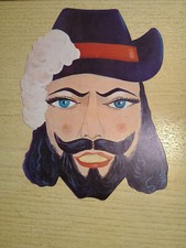 6 MASCHERA CARNEVALE  DA