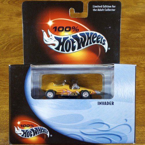 Hot wheels 100 invader gold - wheels,